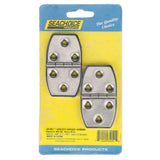 Seachoice Marine-Grade Utility Hinges, 304 Stainless Steel w/ Black Nylon Base Plate, 2-7/8 In. X 1-1/2 In., Pack of 2 - SC50-34151 - official Seachoice product image 2