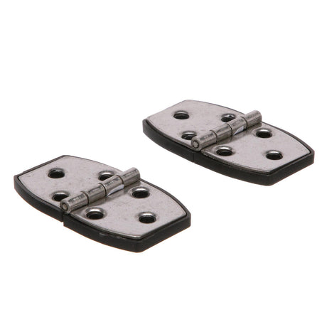 Seachoice Marine-Grade Utility Hinges, 304 Stainless Steel w/ Black Nylon Base Plate, 2-7/8 In. X 1-1/2 In., Pack of 2 - SC50-34151 - official Seachoice product image 3