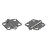 Seachoice Center-Barrell Friction Hinge, 316 Stainless Steel, 1-1/2 in. X 1-9/16 in., 1 Pair - 50-34811 - official Seachoice product image 7