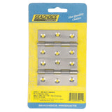 Seachoice 34911 Marine-Grade Butt Hinges, 18-8 Stainless Steel, 2-1/2 in. X 1-5/8 in., Pack of 2 - SC50-34911 - official Seachoice product image 2