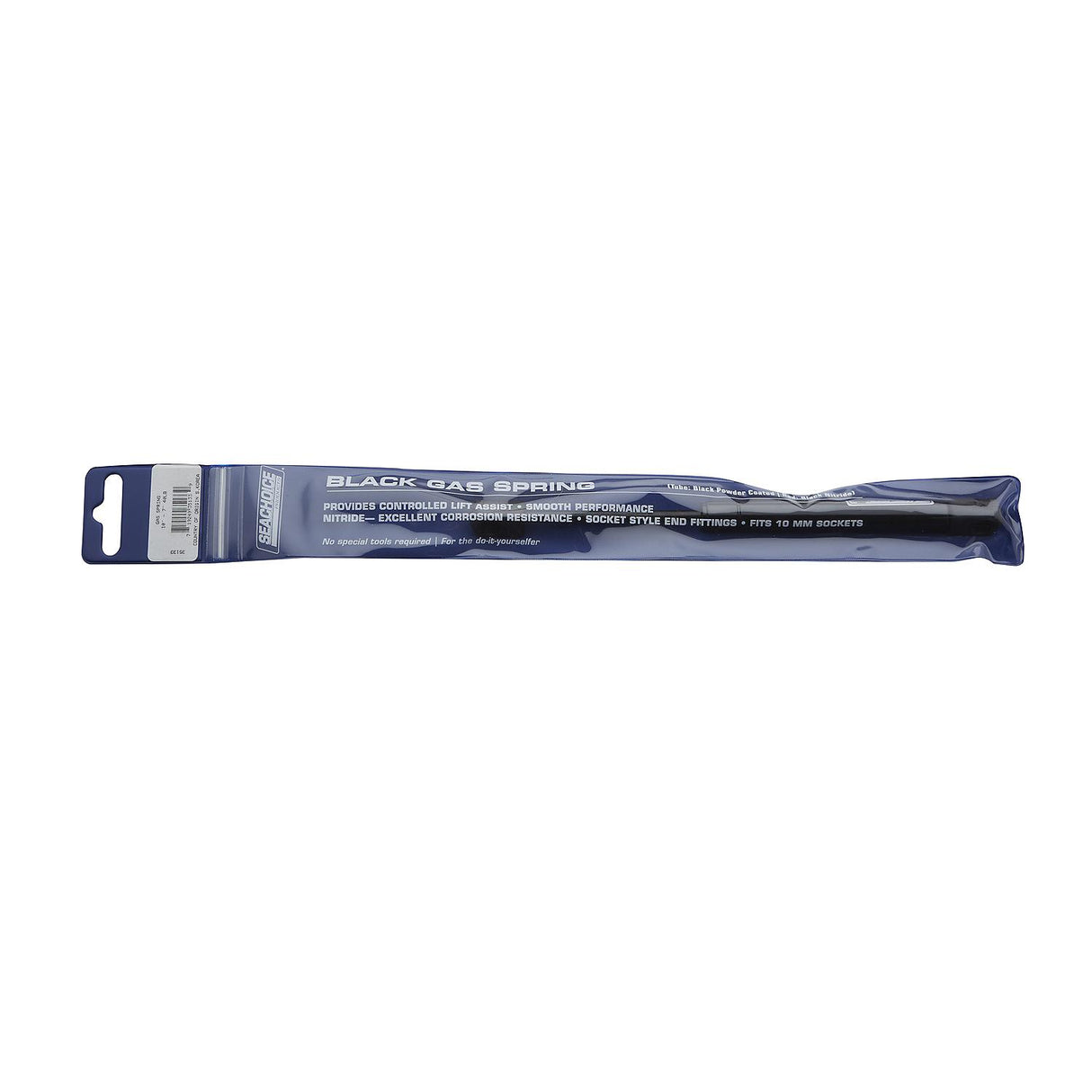 Seachoice Black Gas Spring, 10 In. Compressed-7 In. Extended, 40 Pounds of Force - 35133 - official Seachoice product image 4