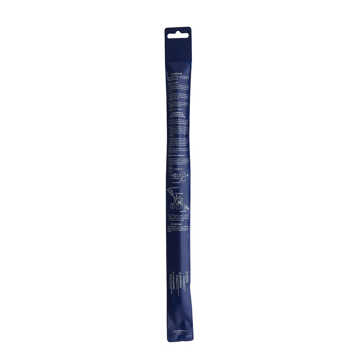 Seachoice Black Gas Spring, 15 In. Compressed-9.5 In. Extended, 60 Pounds of Force - 35154 - official Seachoice product image 5