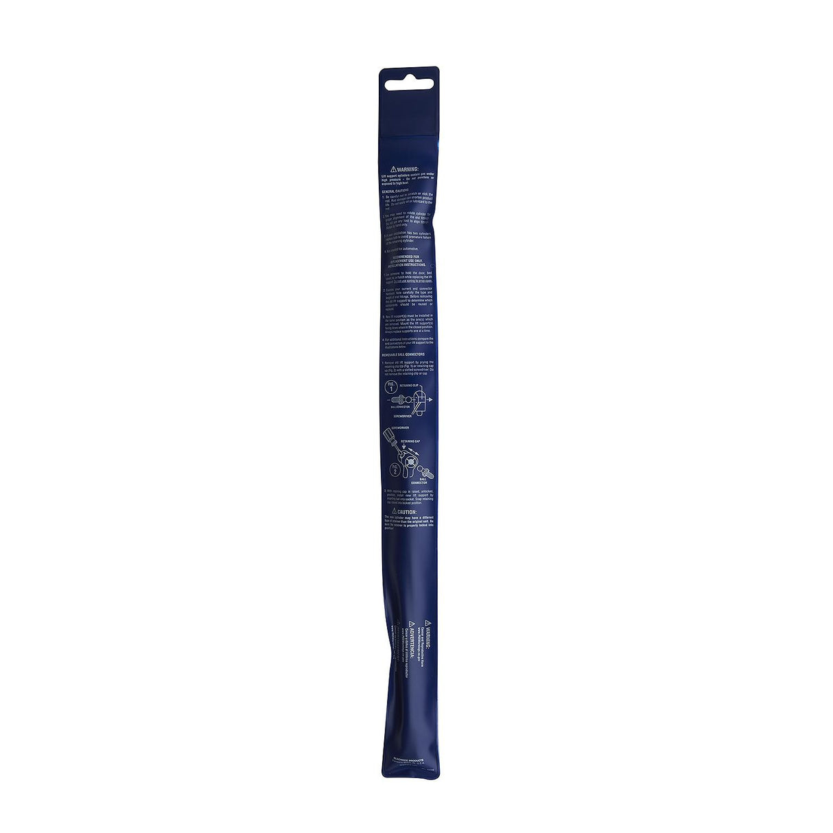 Seachoice Black Gas Spring, 17.2 In. Compressed-10.2 In. Extended, 20 Pounds of Force - 35161 - official Seachoice product image 3