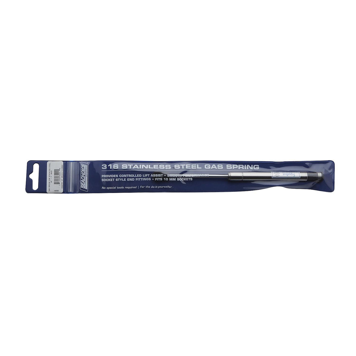 Seachoice Gas Spring, 316 Stainless Steel, 10-7 in., 30# - 35201