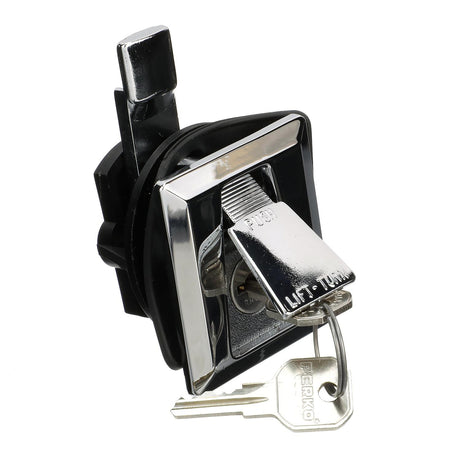 Seachoice Flush Mount Lock w/ Keys, Chrome-Plated Zinc, Requires 1-5/8 In. Cutout - SC50-35501 - official Seachoice product image 7