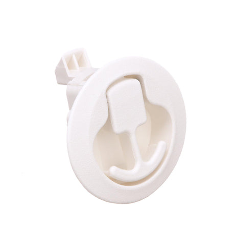 Seachoice 35521 Flush Mount Slam Latch, Rust-Free White Plastic, 2 in. Diameter - SC50-35521 - official Seachoice product image 5