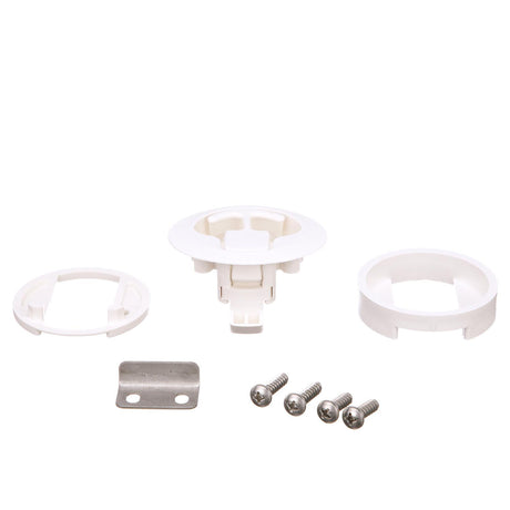 Seachoice 35521 Flush Mount Slam Latch, Rust-Free White Plastic, 2 in. Diameter - SC50-35521 - official Seachoice product image 8