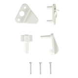 Seachoice Pontoon Gate Latch Replacement Kit, Fits 1-1.25 In. Square Frames, Includes Hardware - 35541 - official Seachoice product image 2