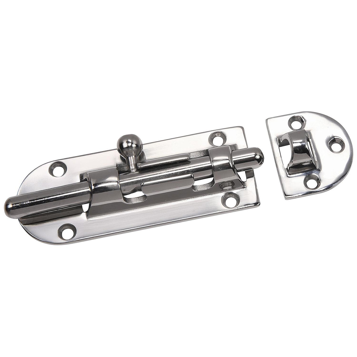 Seachoice 35707 Barrel Bolt, 316 Stainless Steel, 5.2" x 1.5" - CKBT1456 - image 3
