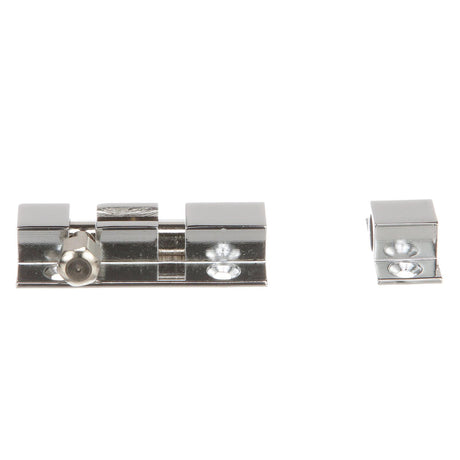 Seachoice Marine-Grade Barrel Bolt, Chrome-Plated Cast Brass, 2-1/2 In. X 1-1/16 In. - 50-35761 - official Seachoice product image 6