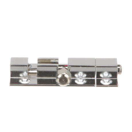 Seachoice Marine-Grade Barrel Bolt, Chrome-Plated Cast Brass, 2-1/2 In. X 1-1/16 In. - 50-35761 - official Seachoice product image 5