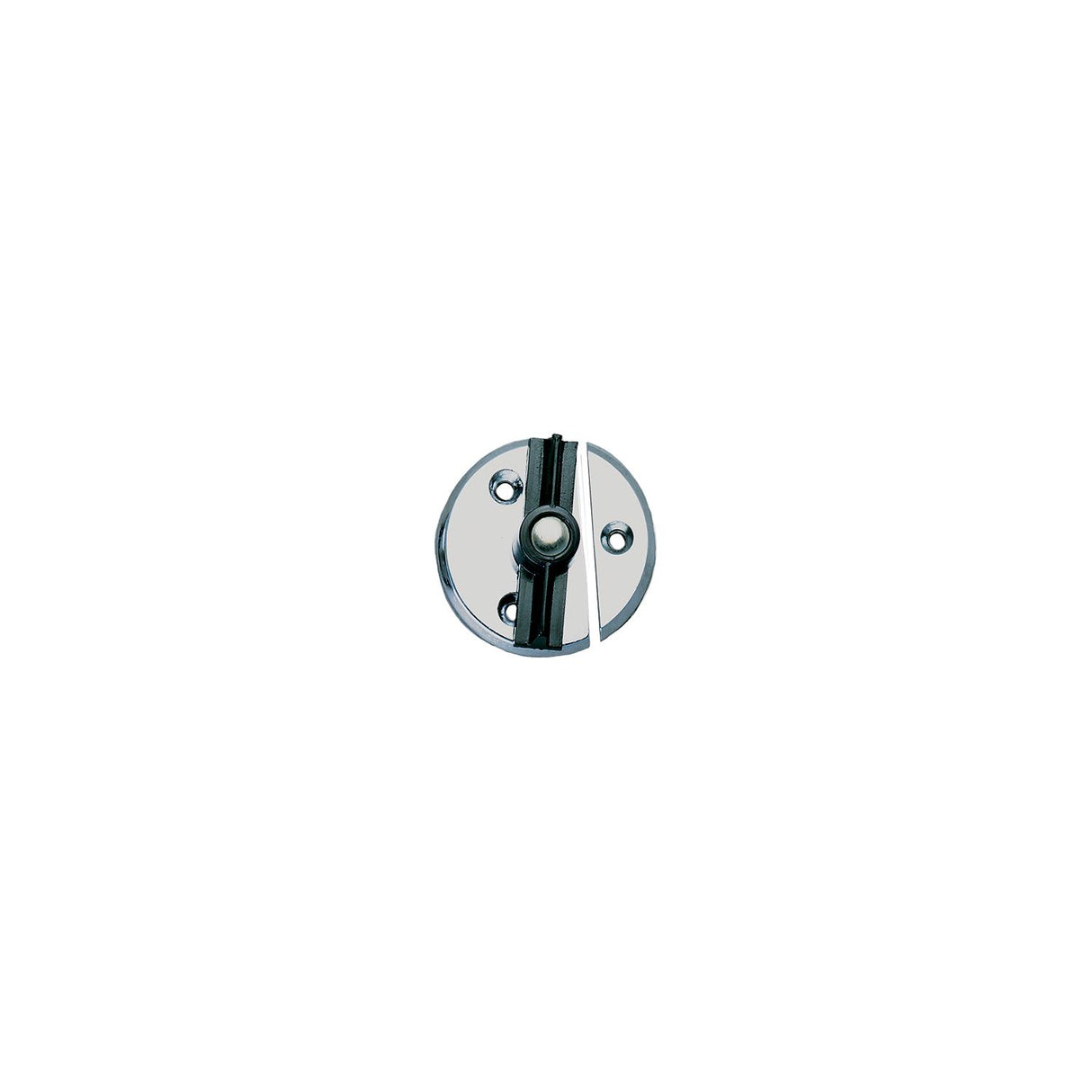 Seachoice Chrome Plated Zinc Door Button With Spring - SC50-35951