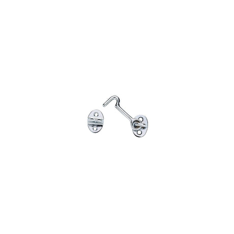 Seachoice Chrome-Plated Cast Brass 2 in. Marine Cabin Door Hook w/ #6 Fastener - 50-36121 - official Seachoice product image 6