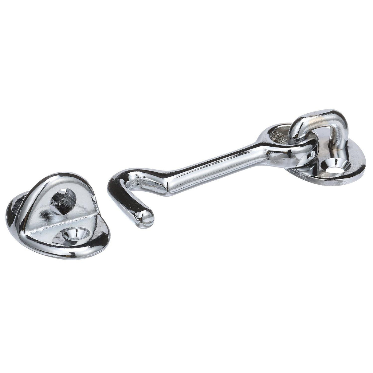 Seachoice Chrome-Plated Cast Brass 2 in. Marine Cabin Door Hook w/ #6 Fastener - 50-36121 - official Seachoice product image 5