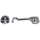 Seachoice Chrome-Plated Cast Brass 2 in. Marine Cabin Door Hook w/ #6 Fastener - 50-36121 - official Seachoice product image 4