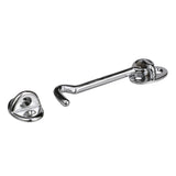 Seachoice Chrome-Plated Cast Brass 3 in. Marine Cabin Door Hook w/ #6 Fastener - 50-36141 - official Seachoice product image 2