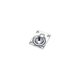 Seachoice Chrome-Plated Cast Brass Square Flush Hatch Ring Pull, 1-1/2 In. X 1-3/4 In. - 36661 - official Seachoice product image 5