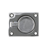 Seachoice Chrome-Plated Cast Brass Square Flush Hatch Ring Pull, 1-7/8 In. X 2-1/2 In. - SC50-36681 - official Seachoice product image 2