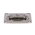 Seachoice Spring Loaded Flush Mount Hatch Handle, 304 Stainless Steel, 3 In. X 2-1/4 In. - SC50-36701 - image 1
