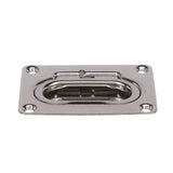 Seachoice Spring Loaded Flush Mount Hatch Handle, 304 Stainless Steel, 3 In. X 2-1/4 In. - SC50-36701 - image 1