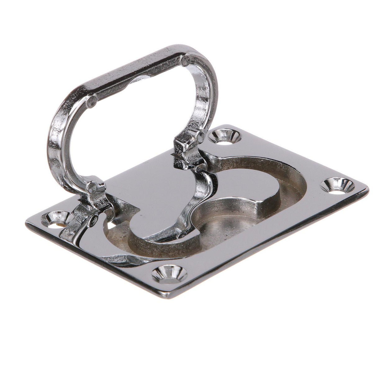 Seachoice Flush Mount Lifting Handle, Chrome-Plated Brass, 3 In. X 2-1/8 In. - 36741 - official Seachoice product image 7