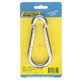 Seachoice Spring Loaded Hook, Zinc-Plated Steel, 4-3/4 in. Long - 50-36841 - official Seachoice product image 2