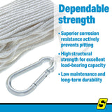 Seachoice Interlocking Spring Hook, 3.25 In. X 0.3125 In., 480 Lb. Max Load - 36861 - official Seachoice product image 11