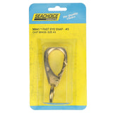 Seachoice Fast Eye Snap, Cast Brass, Size #3, 3-7/8 in. Long, 3/4 in. ID Eye - 50-36941 - official Seachoice product image 4