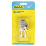 Seachoice Marine-Grade Safety Hasp w/ Swivel Eye, Polished 316 Stainless Steel, 3 In. X 1-1/4 In. - 37051 - official Seachoice product image 7