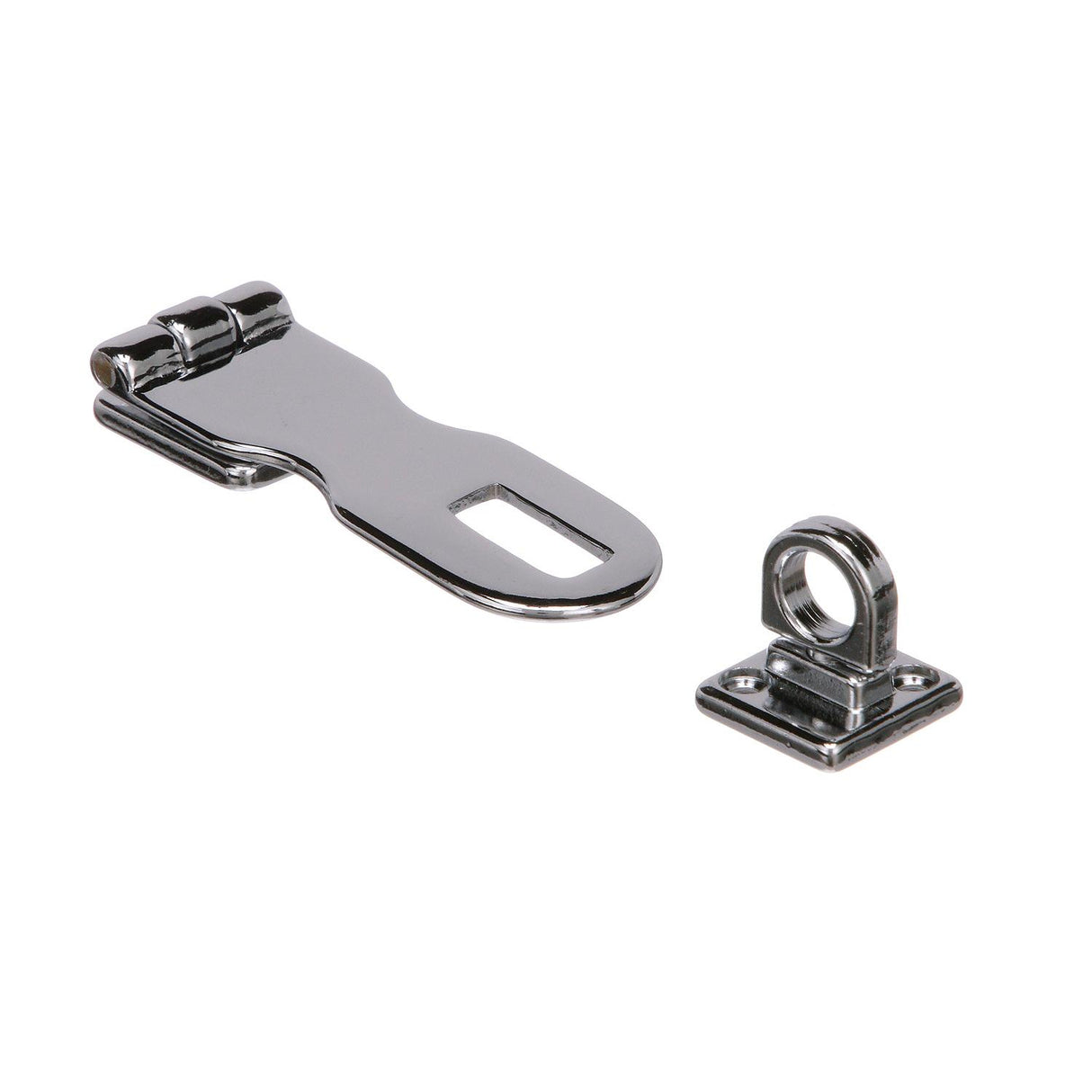 Seachoice Marine-Grade Safety Hasp w/ Swivel Eye, Triple Chrome-Plated Cast Brass, 3 In. X 1 In. - 37091 - official Seachoice product image 3