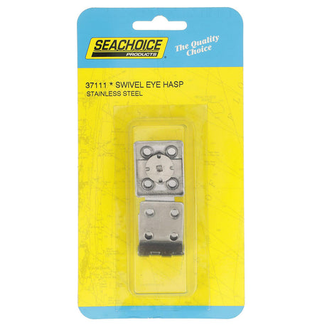 Seachoice Marine-Grade Safety Hasp w/ Swivel Eye, Polished 304 Stainless Steel, 2-3/4 In. X 1 In. - 37111 - official Seachoice product image 5
