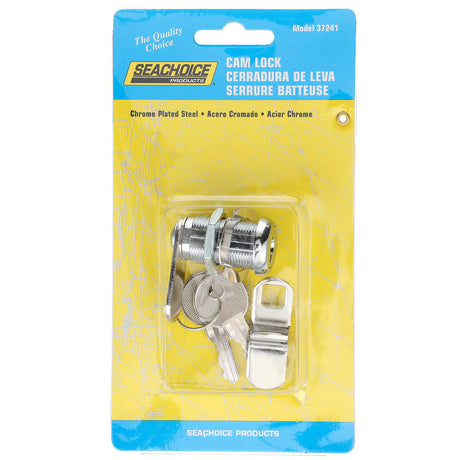Seachoice Chrome-Plated Steel Cam Lock w/ 2 Matching Keys - 37241 - official Seachoice product image 4