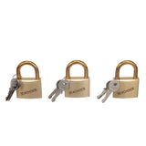 Seachoice Solid Brass Padlock, 2 in., Set of 3 Keyed Alike - 37331 - official Seachoice product image 2