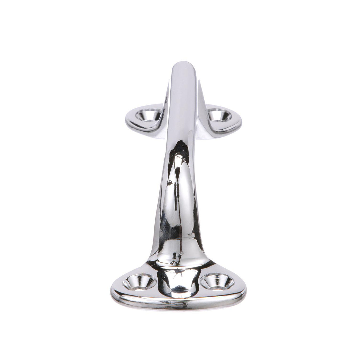 Seachoice Heavy Duty Transom Handle, Triple Chrome-Plated Cast Brass, 6 in. Round Grip - 50-37521