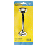 Seachoice Heavy Duty Transom Handle, Triple Chrome-Plated Cast Brass, 6 in. Round Grip - 50-37521 - official Seachoice product image 6