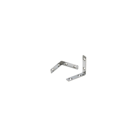 Seachoice Marine-Grade 90-Degree Angle Bracket, Polished 304 Stainless Steel, 2-3/8 in. X 1/2 in., Pack of 2 - 37551 - official Seachoice product image 8