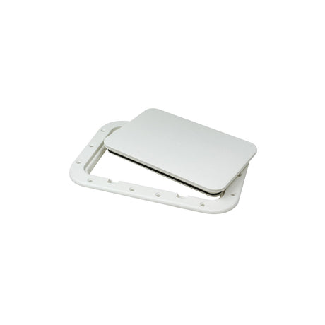 Seachoice White Pry-Out Hatch, 7 In. X 11 In. Inner Dimensions, Acetone Proof Polypropylene - 39121 - official Seachoice product image 10