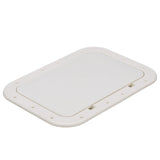 Seachoice White Pry-Out Hatch, 7 In. X 11 In. Inner Dimensions, Acetone Proof Polypropylene - 39121 - official Seachoice product image 2