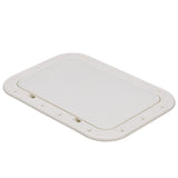 Seachoice White Pry-Out Hatch, 7 In. X 11 In. Inner Dimensions, Acetone Proof Polypropylene - 39121 - official Seachoice product image 6