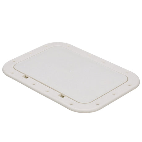 Seachoice White Pry-Out Hatch, 7 In. X 11 In. Inner Dimensions, Acetone Proof Polypropylene - 39121 - official Seachoice product image 6