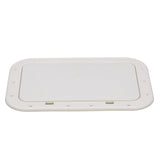 Seachoice White Pry-Out Hatch, 7 In. X 11 In. Inner Dimensions, Acetone Proof Polypropylene - 39121 - official Seachoice product image 3