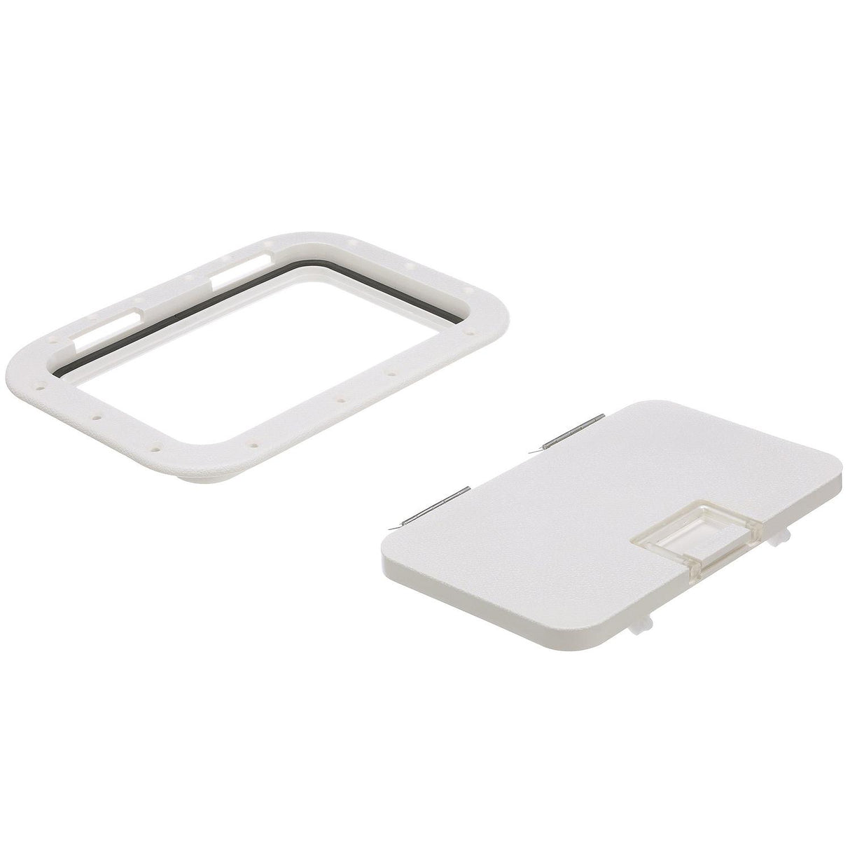 Seachoice White Hinged Hatch, 7 in. X 11 in. Inner Dimensions, Acetone Proof Polypropylene - 39131 - official Seachoice product image 8