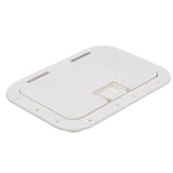 Seachoice White Hinged Hatch, 7 in. X 11 in. Inner Dimensions, Acetone Proof Polypropylene - 39131 - official Seachoice product image 7