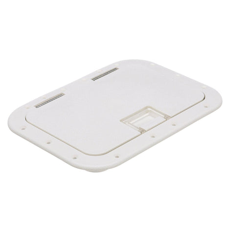 Seachoice White Hinged Hatch, 7 in. X 11 in. Inner Dimensions, Acetone Proof Polypropylene - 39131 - official Seachoice product image 7