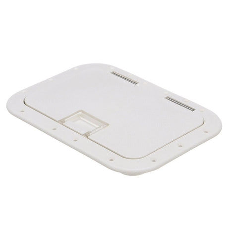 Seachoice White Hinged Hatch, 7 in. X 11 in. Inner Dimensions, Acetone Proof Polypropylene - 39131 - official Seachoice product image 4