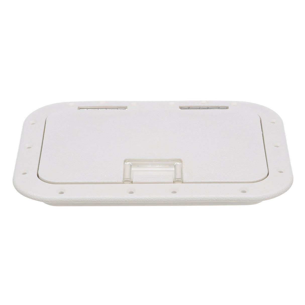 Seachoice White Hinged Hatch, 7 in. X 11 in. Inner Dimensions, Acetone Proof Polypropylene - 39131 - official Seachoice product image 5