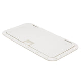 Seachoice White Handle Hatch, 10 in. X 20 in., Stainless Steel Hinge - 39151 - official Seachoice product image 4
