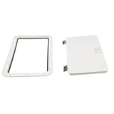 Seachoice White Handle Hatch, 10 in. X 20 in., Stainless Steel Hinge - 39151 - official Seachoice product image 6