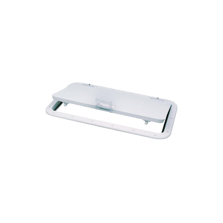 Seachoice Handle Hatch, Arctic White, 10 in. X 20 in., Stainless Steel Hinge - 39161 - official Seachoice product image 9
