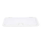 Seachoice Handle Hatch, Arctic White, 10 in. X 20 in., Stainless Steel Hinge - 39161 - official Seachoice product image 2